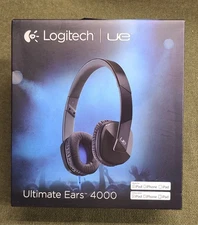 Logitech Ultimate Ears UE 4000 Wire Headphones Headset Microphone Not Bluetooth