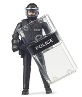 Bruder, Polizeifigur – Spezialeinheit Mit ZubehöR, 1/16, BRU62151