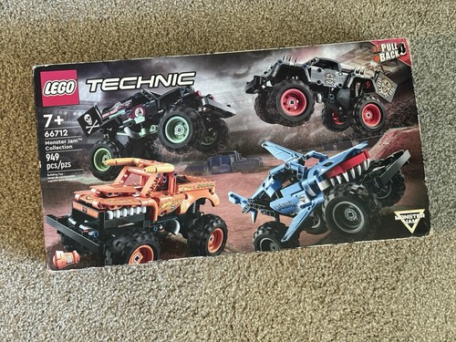 Lego Monster Jam Bundle 3 NEW & 4 BUILD 66712 Models Grave Digger El Toro Max-D