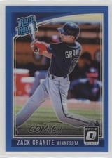 2018 Panini Donruss Optic Rated Rookie Blue Prizm 147/149 Zack Granite #62 0a1