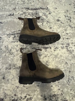 Blundstone Original 550 Chelsea Boots Rustic Brown Leather Women's US 6 AU 3