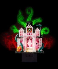 Bath & Body Works Chateau Tri-Projector Wallflower Night Light Plug In Halloween