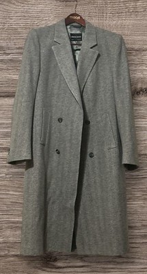 Rare Vintage Maison Blanche Pierre Cardin  Wool Trench  Overcoat   Late 1970s