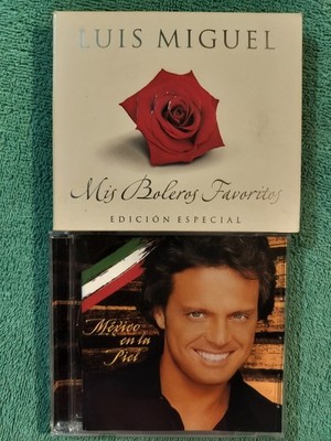 Luis Miguel 2 CDs Más DVD ..Zeus Azteka Korajje Sammy Halcón Vagos Bukis Florida