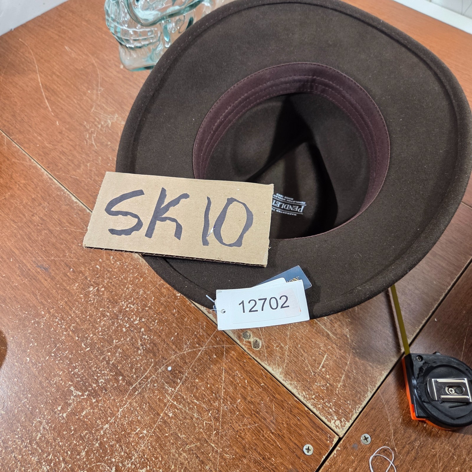 Pendleton 100% Wool Outback Hat Size Large - image 15