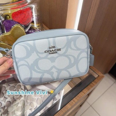 NWT COACH Mini Jamie Camera Bag In Sketch Signature Canvas CBL94