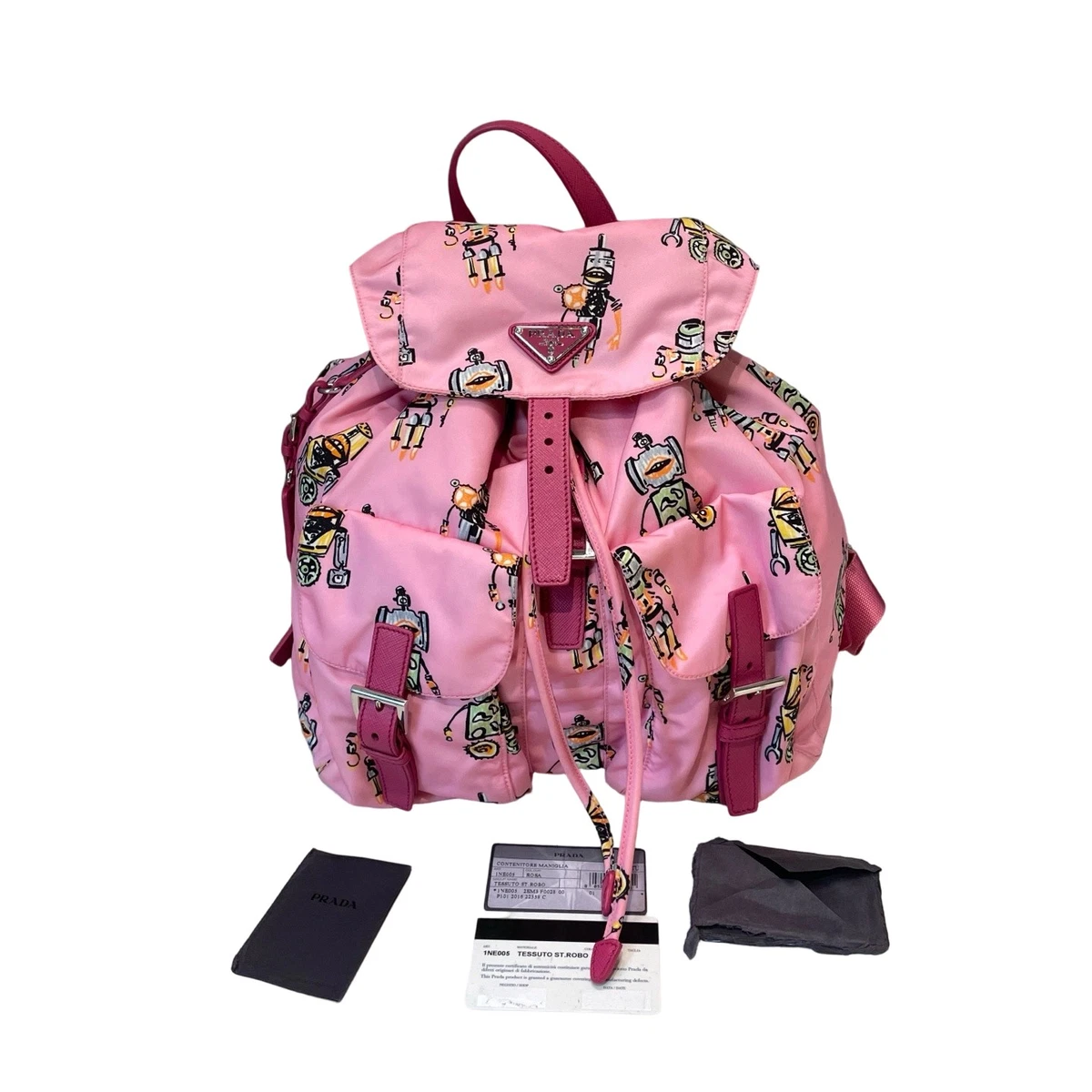 PRADA Backpack Pink Bags & Handbags for Women for sale | eBay