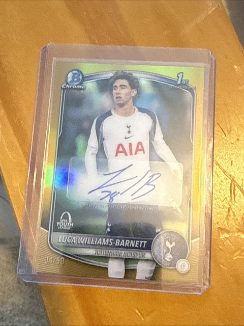Luca Williams-Barnett Forstbowman Autograph /50