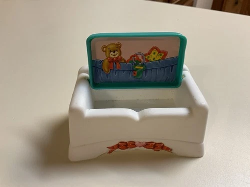 Barbie Krissy Playset Part Toy Chest Bench Chair Furniture Vintage