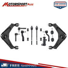 13PCS Front Control Arm Ball Joint Sway Bar Link For Chevy Silverado GMC Sierra