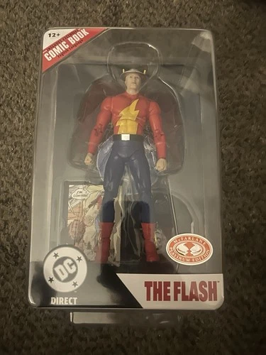 McFarlane Toys DC Direct Page Punchers The Flash (Jay Garrick) Platinum W/Comic