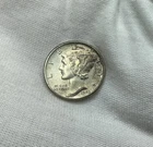 1943-D Mercury Silver Dime Uncirculated Toned R138
