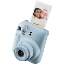 FUJIFILM INSTAX MINI 12 Instant Film Camera Pastel Blue  OPEN BOX 