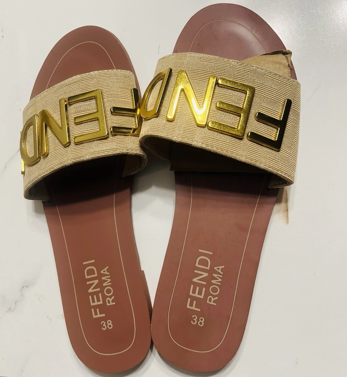 Fendi Slide Sandals for Women for sale | eBay