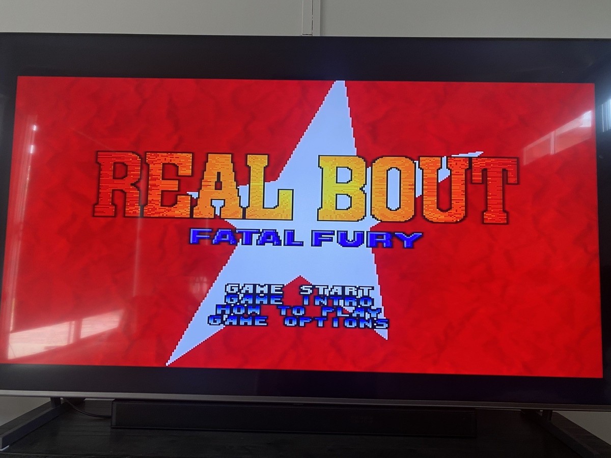 REAL BOUT FATAL FURY (PS1 Game) Playstation A
