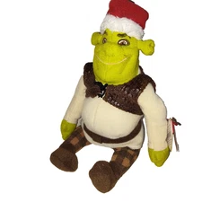 VTG 2000s Ty Beanie Babies Shrek Christmas Plush – DreamWorks Holiday Edition
