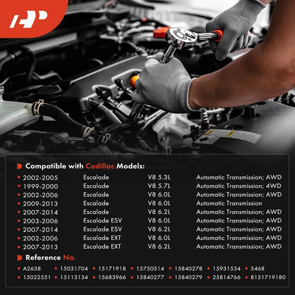 Soporte de transmisión A-Premium para Chevrolet Silverado 1500 Tahoe Cadillac Hummer Foto 2 de 4