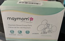 Maymom 20mm Wide-Mouth 2  Pack Pump Flanges for Spectra Breast pumps Opened Box