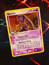 MP+ Pokemon BANETTE Card EX HIDDEN LEGENDS Set #1/101 Holo Foil Rare SWIRL#2 on eBay