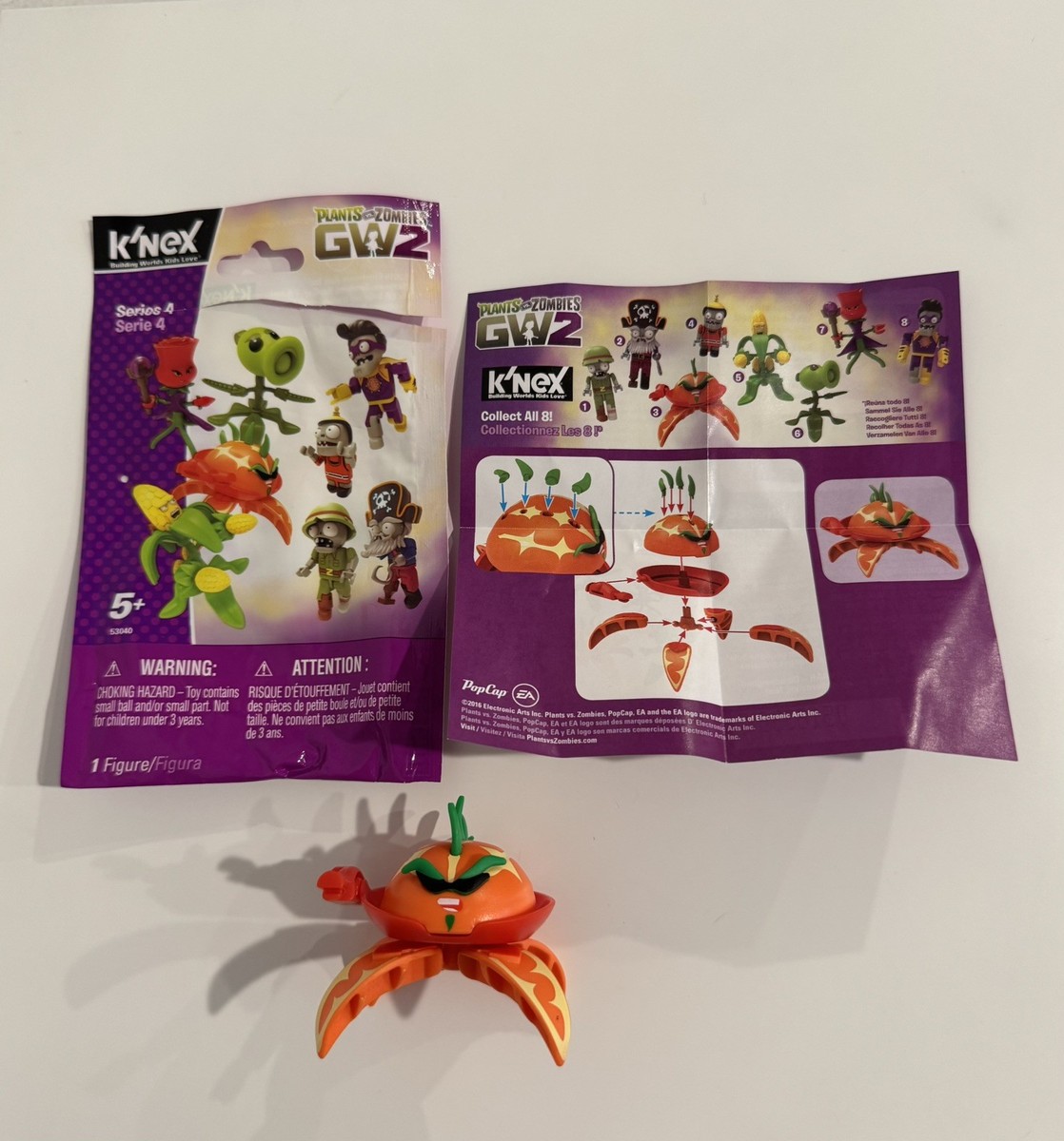 Knex Plants vs. Zombies Garden Warfare 2 Series 4 Mini Figure