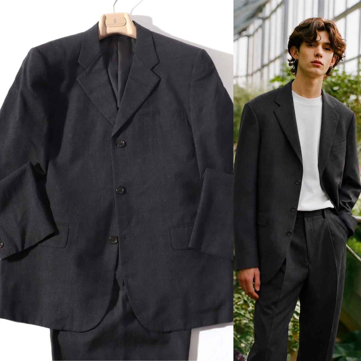 Relaxed Suits for Men for sale | eBay