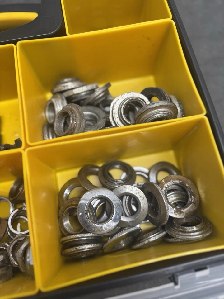 Gran Lote De Colección Bicicleta Schwinn Tubo Superior Soporte Inferior Piezas Usadas Años 50 60 70 Foto 3 de 4