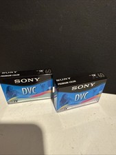 MINI DV TAPE Sony DVC Tapes LOT OF 2 
