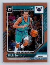 2024-25 Donruss Optic #167 Nick Smith Jr. Copper Glitter #23/99