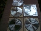 LOT OF 5 - 10 INCH CIRCULAR SAW BLADES VARIOUS CUTS 4 NEW AND 1 USED — photo 1