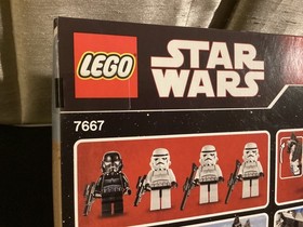 Lego Star Wars Imperial Dropship 7667 Black Stormtrooper Blaster Rifle 2008