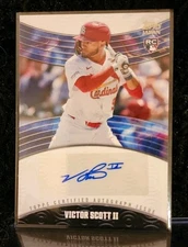2024 Topps Japan Edition Victor Scott II Rookie Auto RC /500 St Louis Cardinals