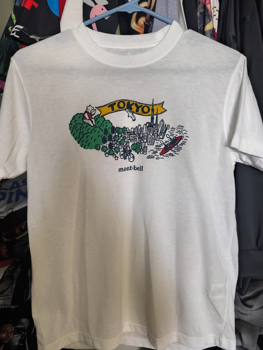 Montbell Tokyo Japan exclusive cycling kayak limited short sleeve