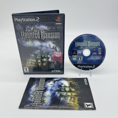 The Haunted Mansion (PS2 / 2003) Black Label CIB With Manual & Movie Pass TESTED