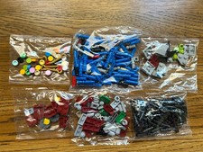 LEGO Bricks, Pieces  Parts: 6 SEALED SMALL BAGS Lot 18 