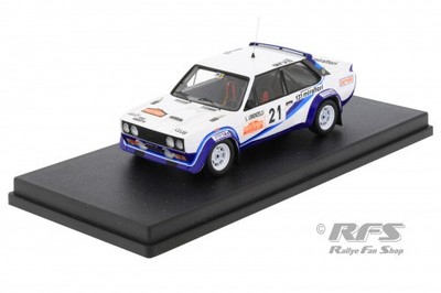 Fiat 131 Abarth Rallye Rally San Remo 1977 Jolly Club Lorenzelli 1:43 Trofeu