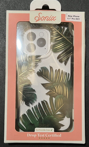 Custodia Sonix Bahama per iPhone 13 Pro /6,1" 10 piedi testata a goccia protettiva foglia di palmo - Foto 3 di 3