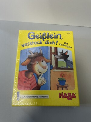 Haba Geißlein, versteck Dich! Spiel - Ovp Mini Ausgabe 4726