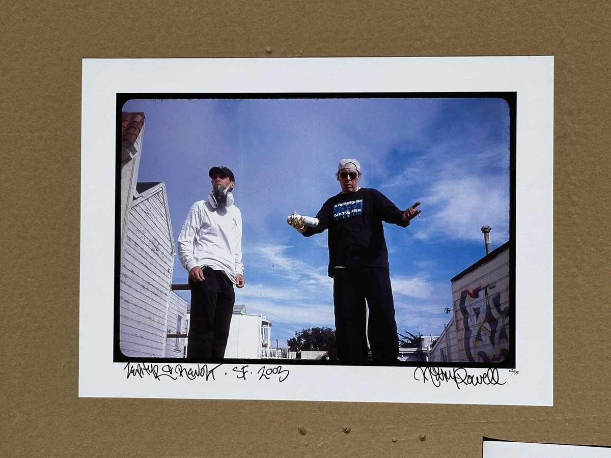 Ricky Powell - Dr. Revolt and Zephyr Graffiti Legends Archival