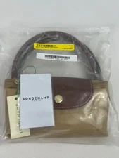 NWT Longchamp Le Pliage Shopping Bag Beige - Modele Depose Shoulder Tote Bag