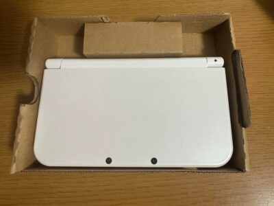 IPS New Nintendo 3DS LL XL Pearl White top Dual IPS LCD JP VG | eBay