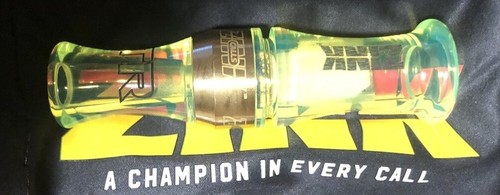 Zink Green Top Rocker Duck Mouth Call Interference Green