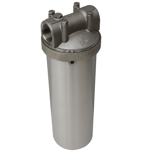 Brand New 1"NPT Stainless Steel Heavy Duty Pressure Water Filter Housing USA - Picture 6 of 17