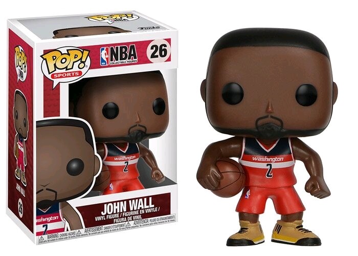 FUNKO POP SPORTS NBA #26 JOHN WALL VINYL FIGURE~FAST POST