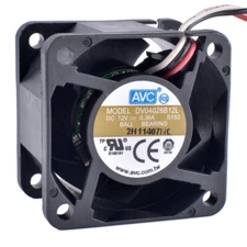 AVC DV04028B12L 4028 4cm 40mm fan 12V 0.36A  Silent Airflow Cooling Fan