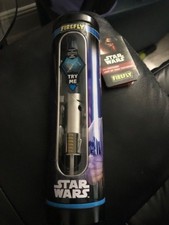 Firefly Star Wars Blue Light Saber Talking Toothbrush Rey New  