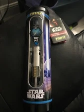 Firefly Star Wars Blue Light Saber Talking Toothbrush Rey New!!!