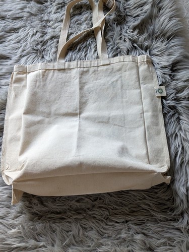 Guernsey Seafood Organic Cotton Canvas Tote Bag with Shoulder Length Straps New - Picture 8 of 13