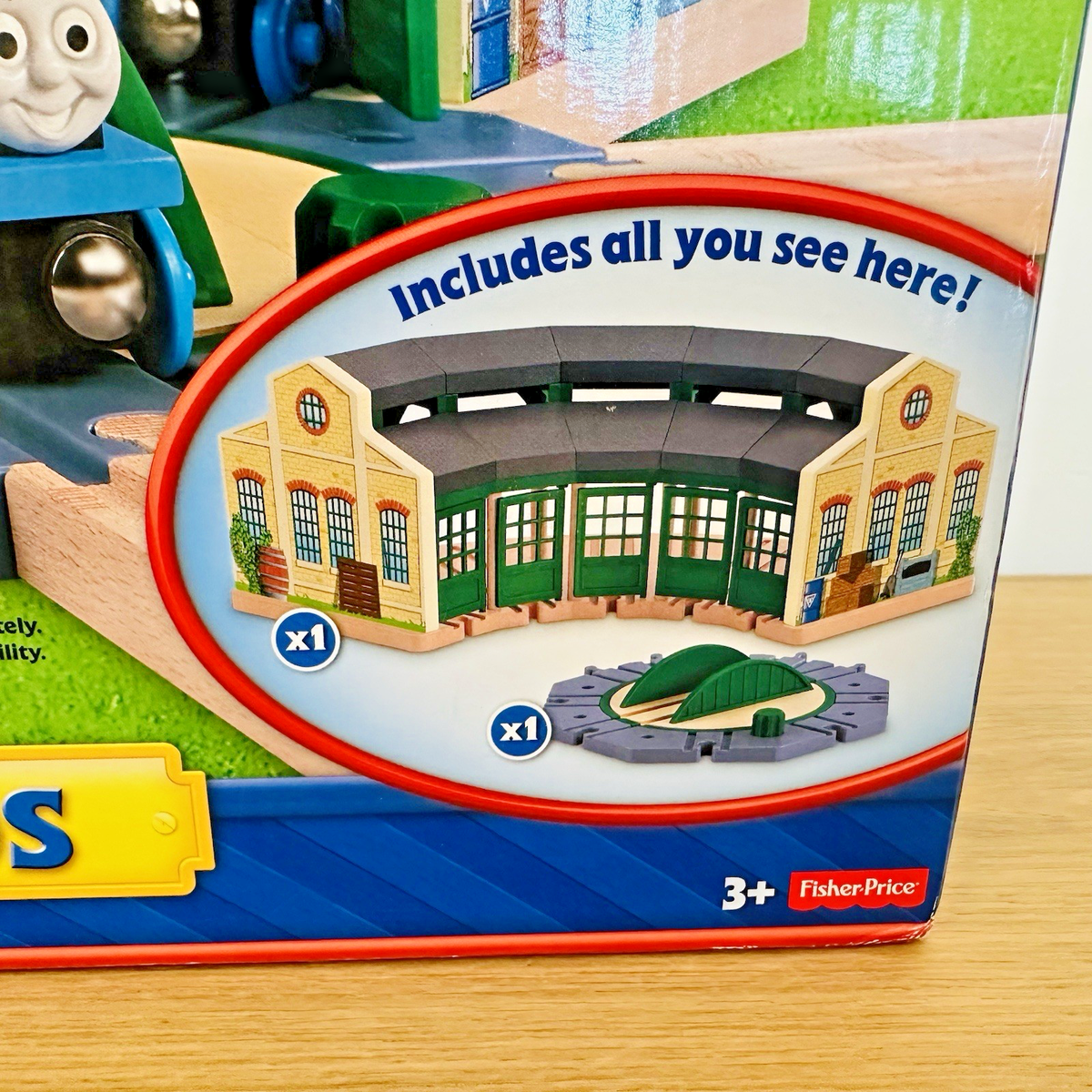 Tidmouth Sheds Green Roundhouse Thomas Friends Wooden Railway