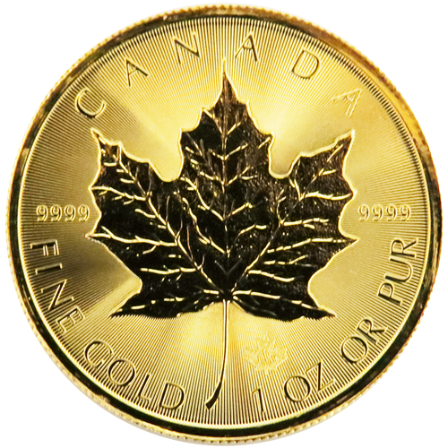 2016 $50 Gold Canadian Maple Leaf .9999 1 oz Brilliant Uncirculated