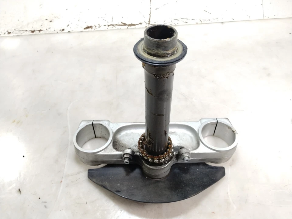 2006 Ducati Monster S2R 800 Lower Triple Tree Steering Stem Clamp Mount - Image 3 of 4